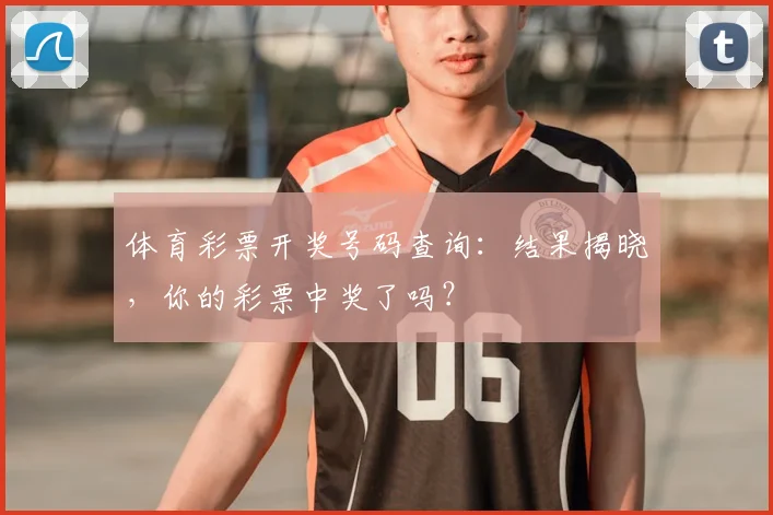 体育彩票开奖号码查询：结果揭晓，你的彩票中奖了吗？
